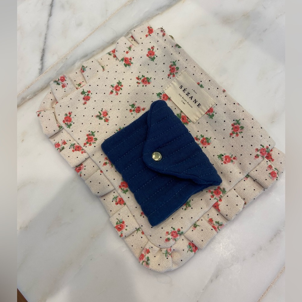 Sezane Pouches, both included